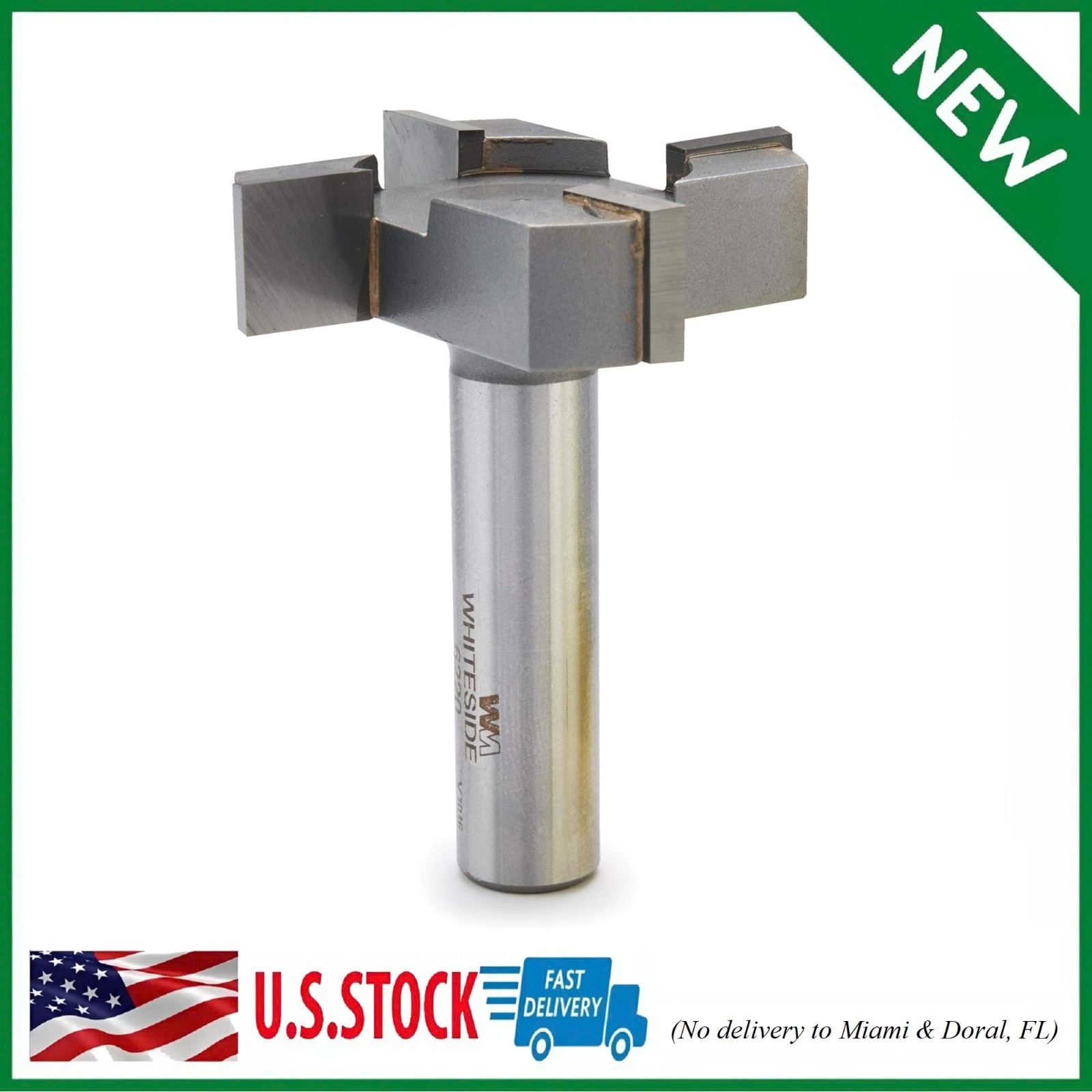 CNC Spoilboard Surfacing Router Bit 1 2 Shank 2 Diameter 12 Length