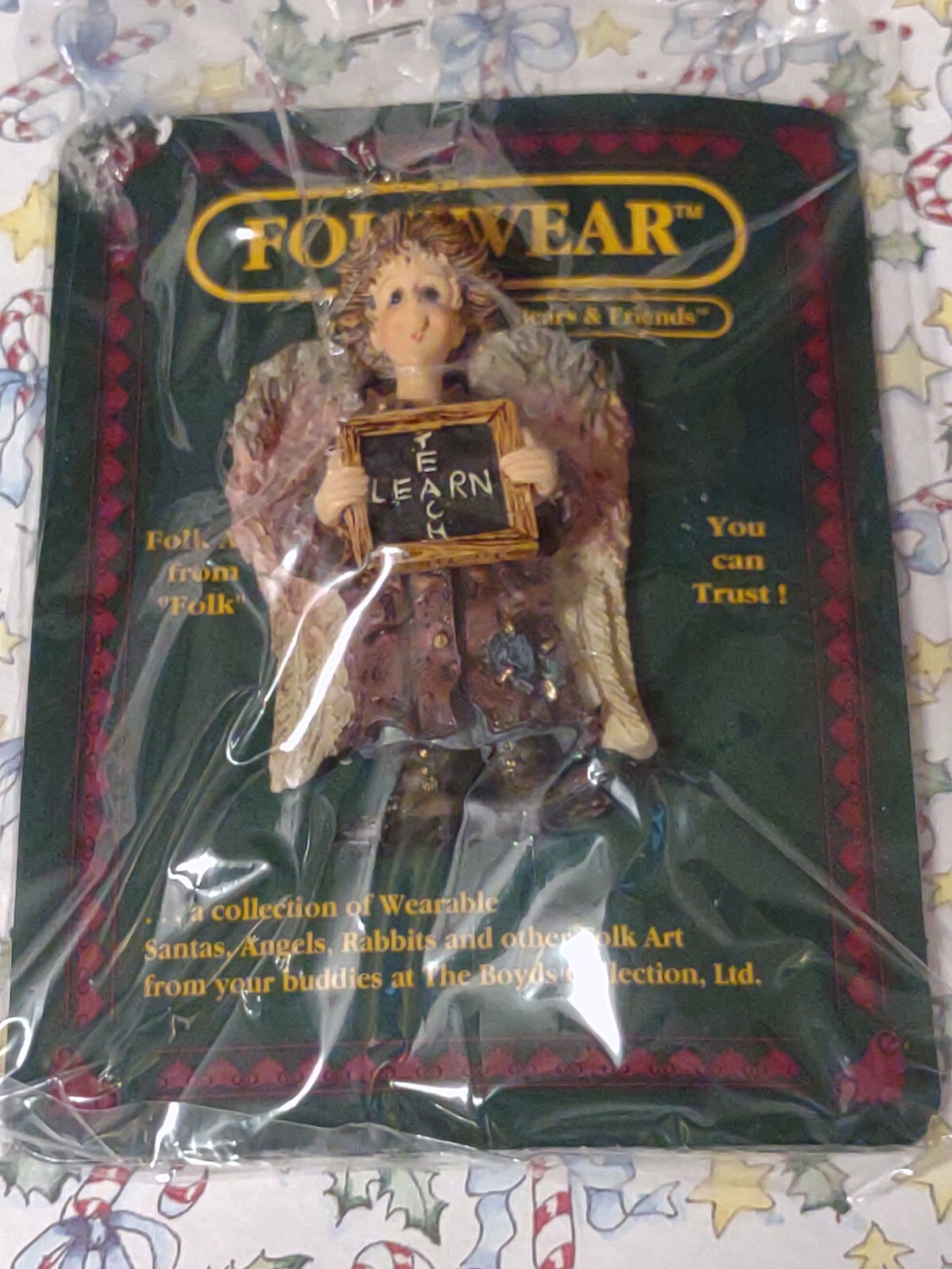 Boyd's Bears - Folkwear Pin Ms. Patience... Teach, Learn #26405