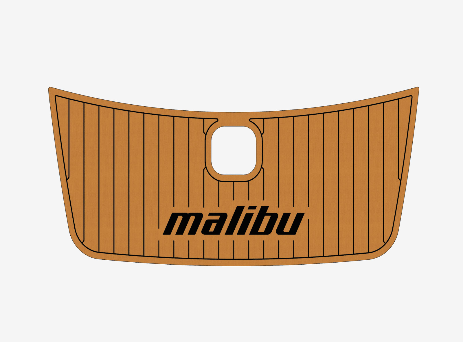 Malibu MSP1 With Hatch Cut Out Anti-slip Custom EVA  teak marine deck flooring