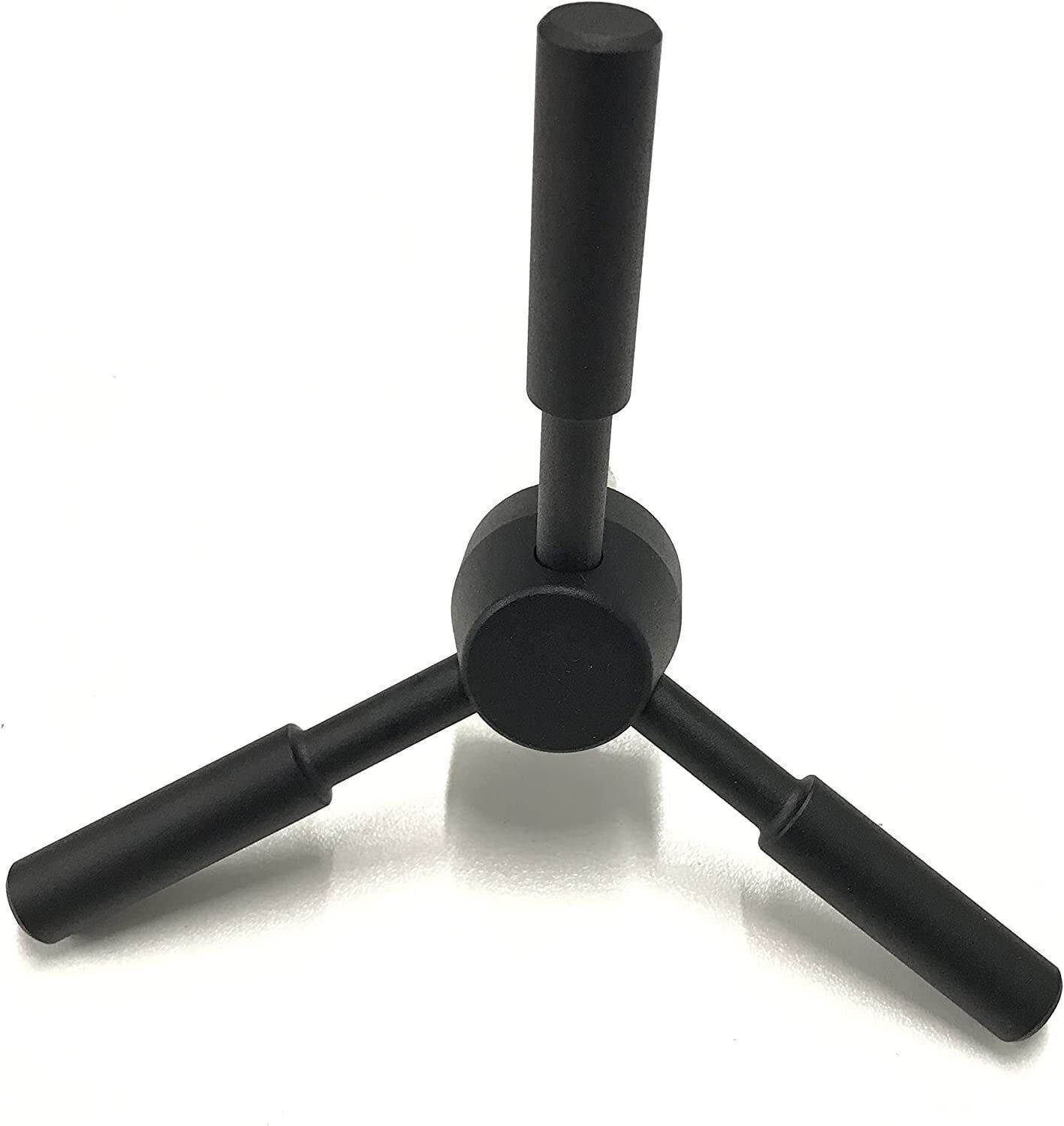 3 Spoke Safe Handle Black Finish Gun Safe Handle for Strong Safes & Vault Doors