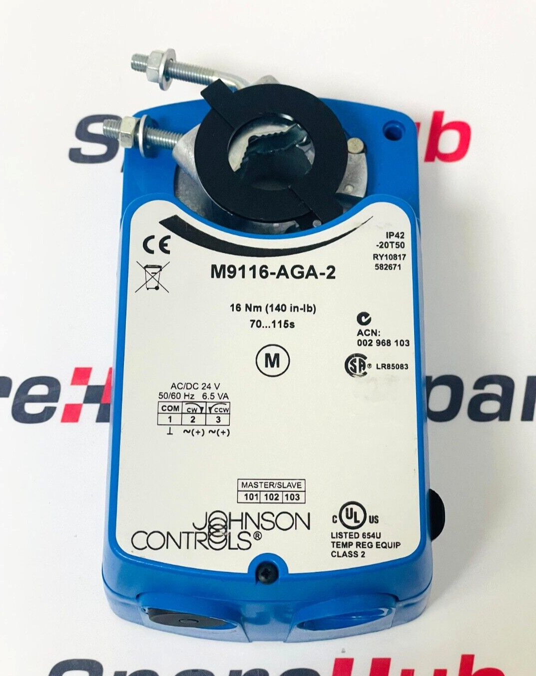 JOHNSON CONTROLS M9116-AGA-2 Damper Actuator