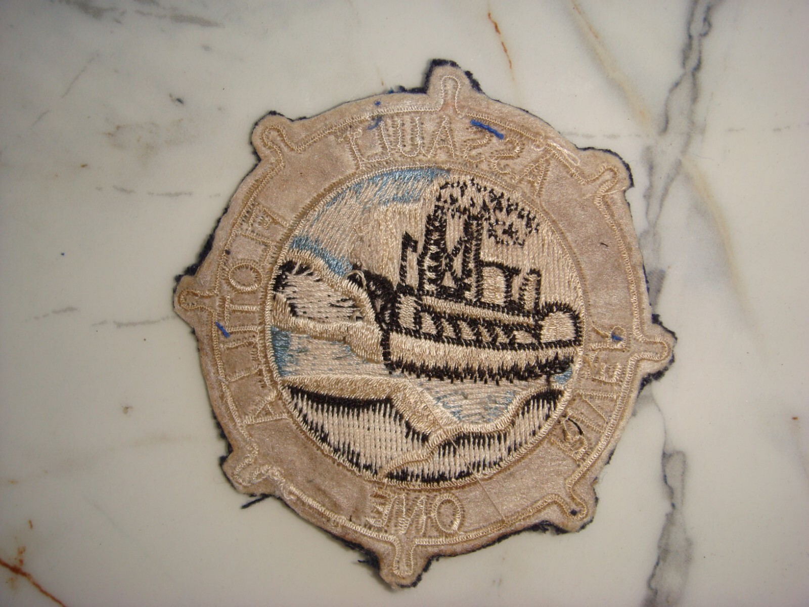 US NAVY RIVER ASSAULT FLOTILLA ONE, VIETNAM WAR PATCH