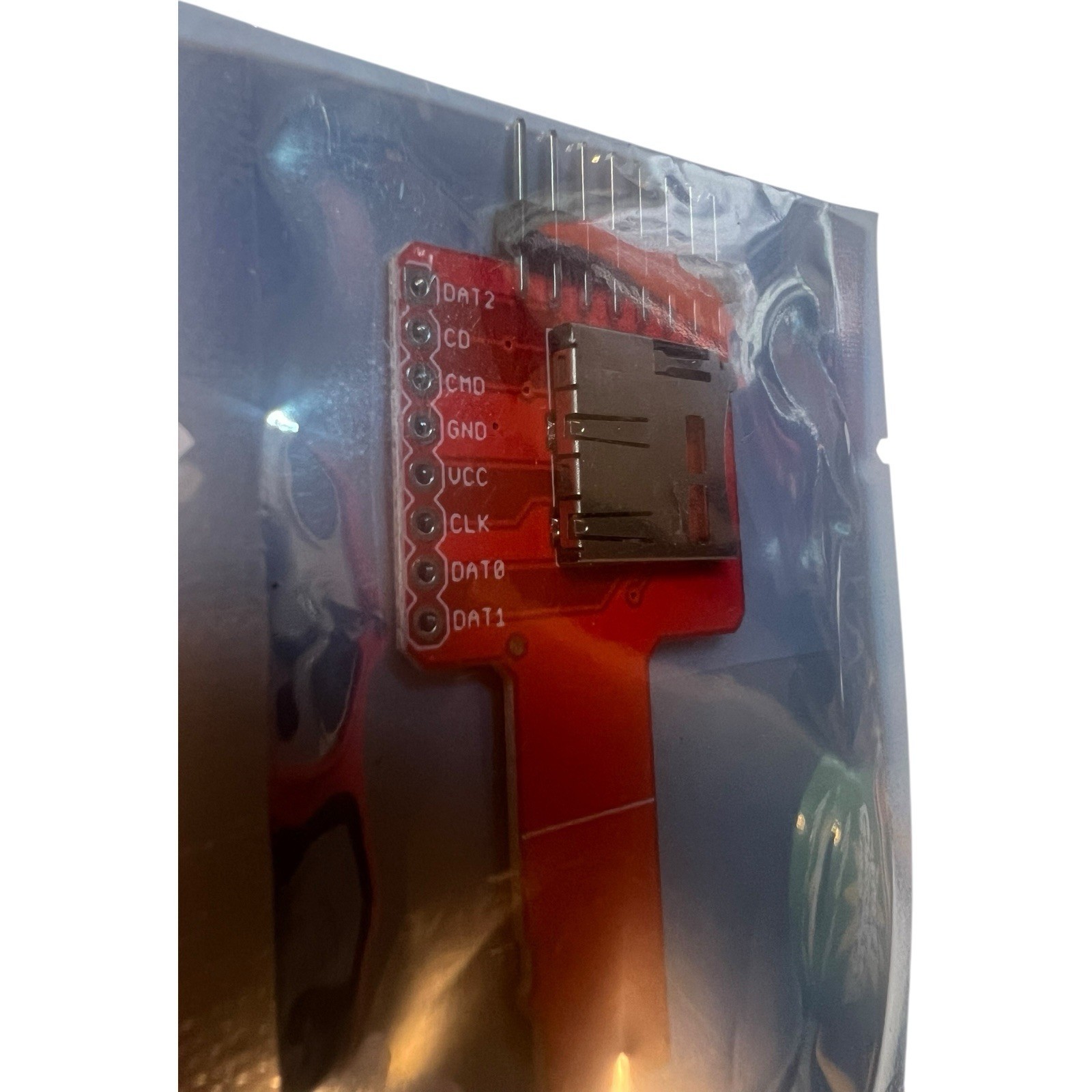 MicroSD Sniffer Board TF Card Debug Adapter SPI SDIO Protocol Logic Analyzer