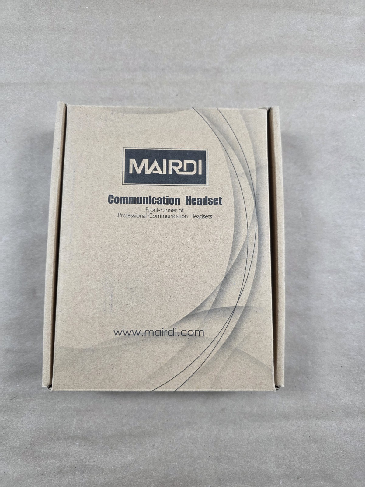 Title: Mairdi Communication Headset M612 w QD002(C) QD007 Adapters Open Box