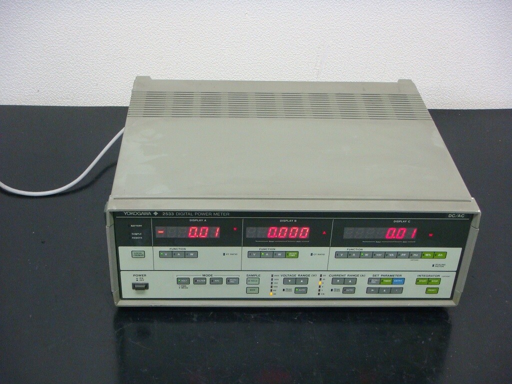 YOKOGAWA 2533-21 AC/DC 600V 20A POWER METER