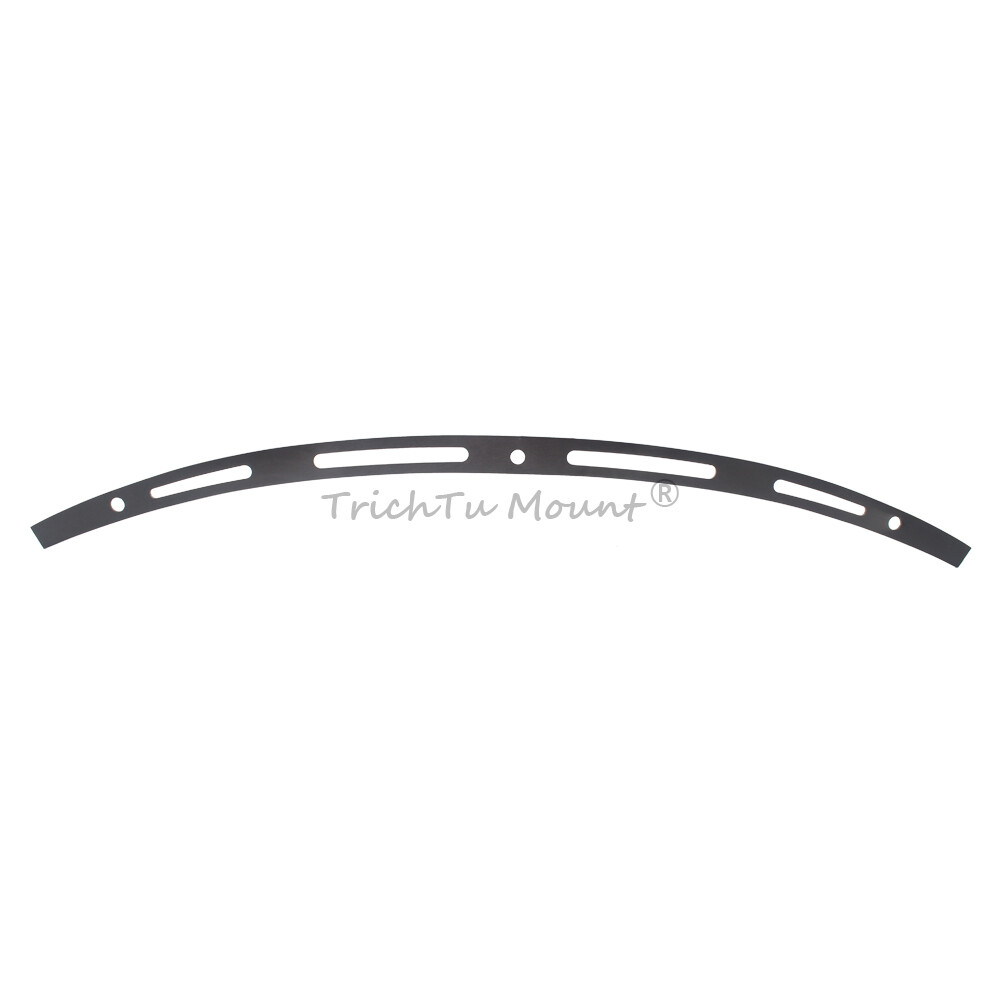 Black 4 Slot Fairing Windshield Trim for Harley Street Glide Special FLHXS 14-23