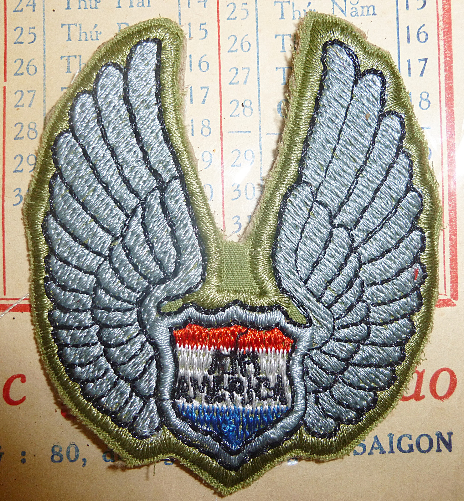 AIR AMERICA - CIA AIRLINE - Wings Patch - LAOS - CAMBODIA - Vietnam War - M.137