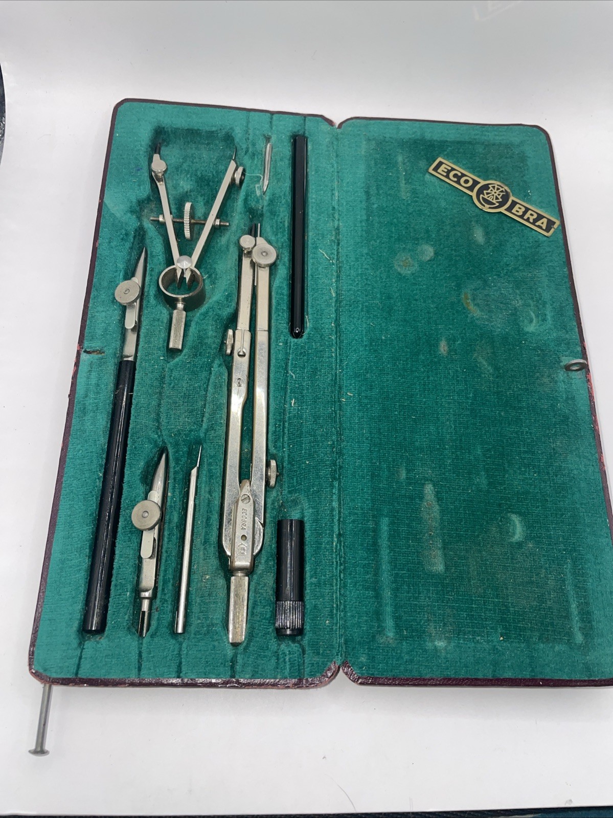 1960’s Vintage EcoBra Kandidat Drafting Instrument Set - Made in Germany - Cased