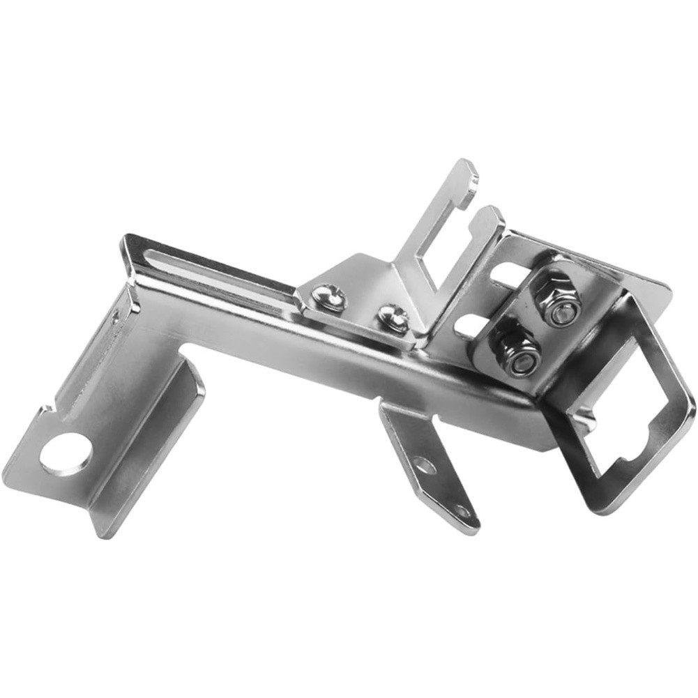 Adjustable Chrome Steel Throttle Kickdown Cable Bracket Kit for SBC Models
