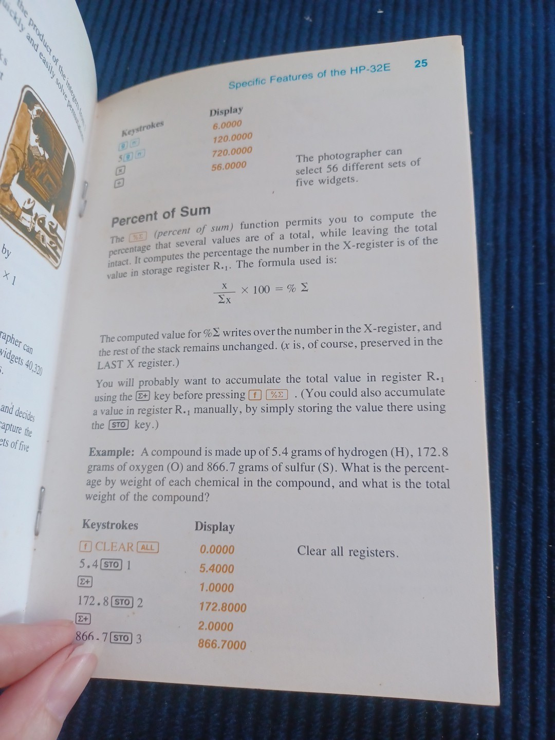HP-32E Owner’s Handbook