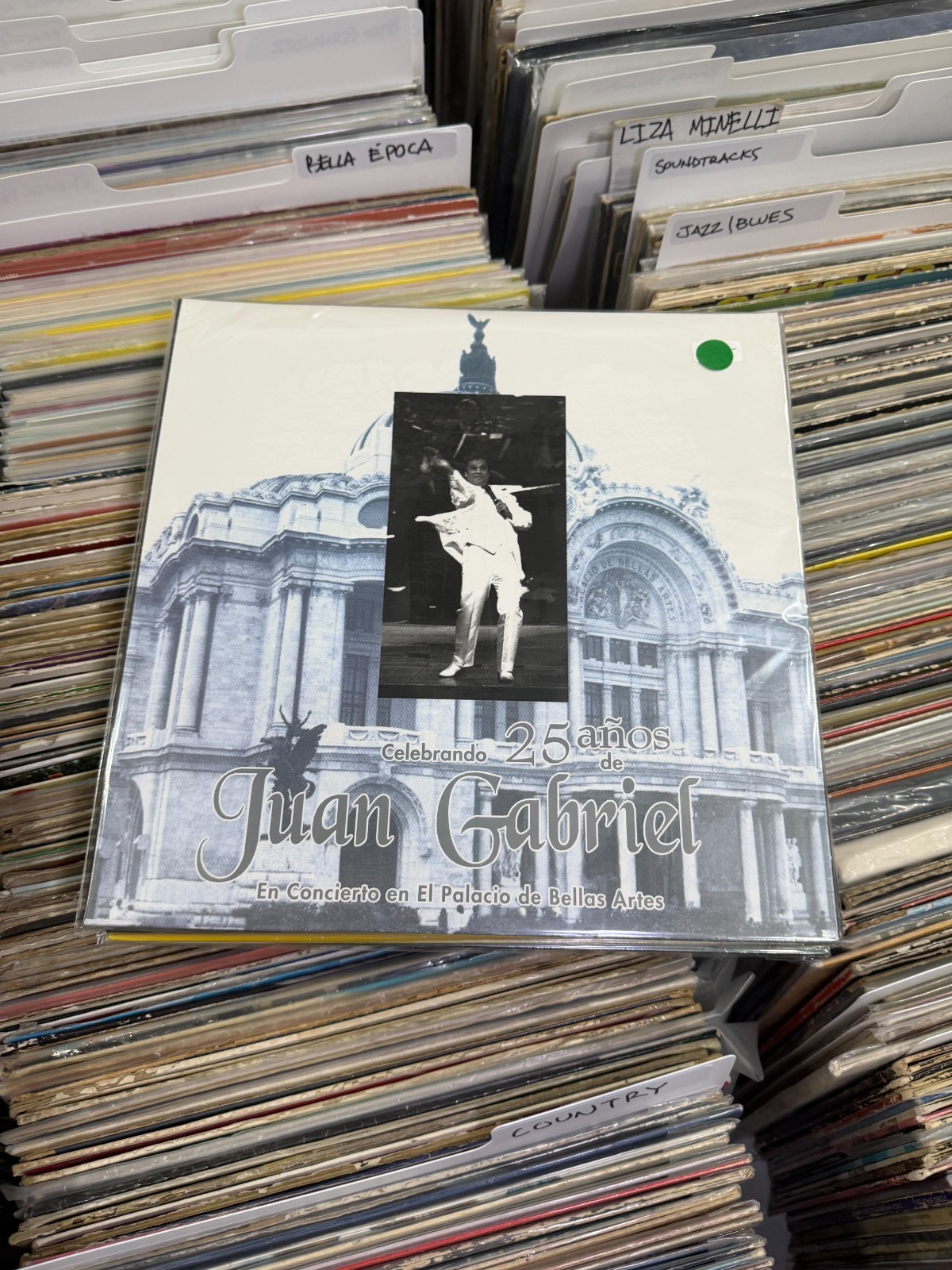 JUAN GABRIEL CELEBRANDO 25 AÑOS BELLAS ARTES 3 LP VINYL SHIPS FREE FROM THE US