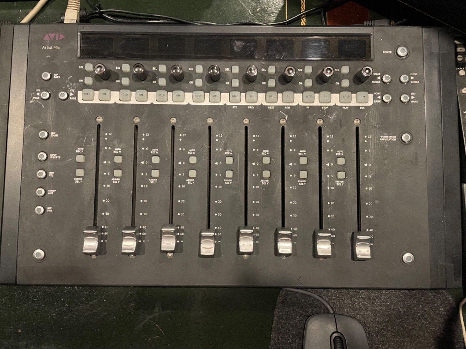 (2) Avid Artist Mix Control Surfaces and Avid Transport Bundle