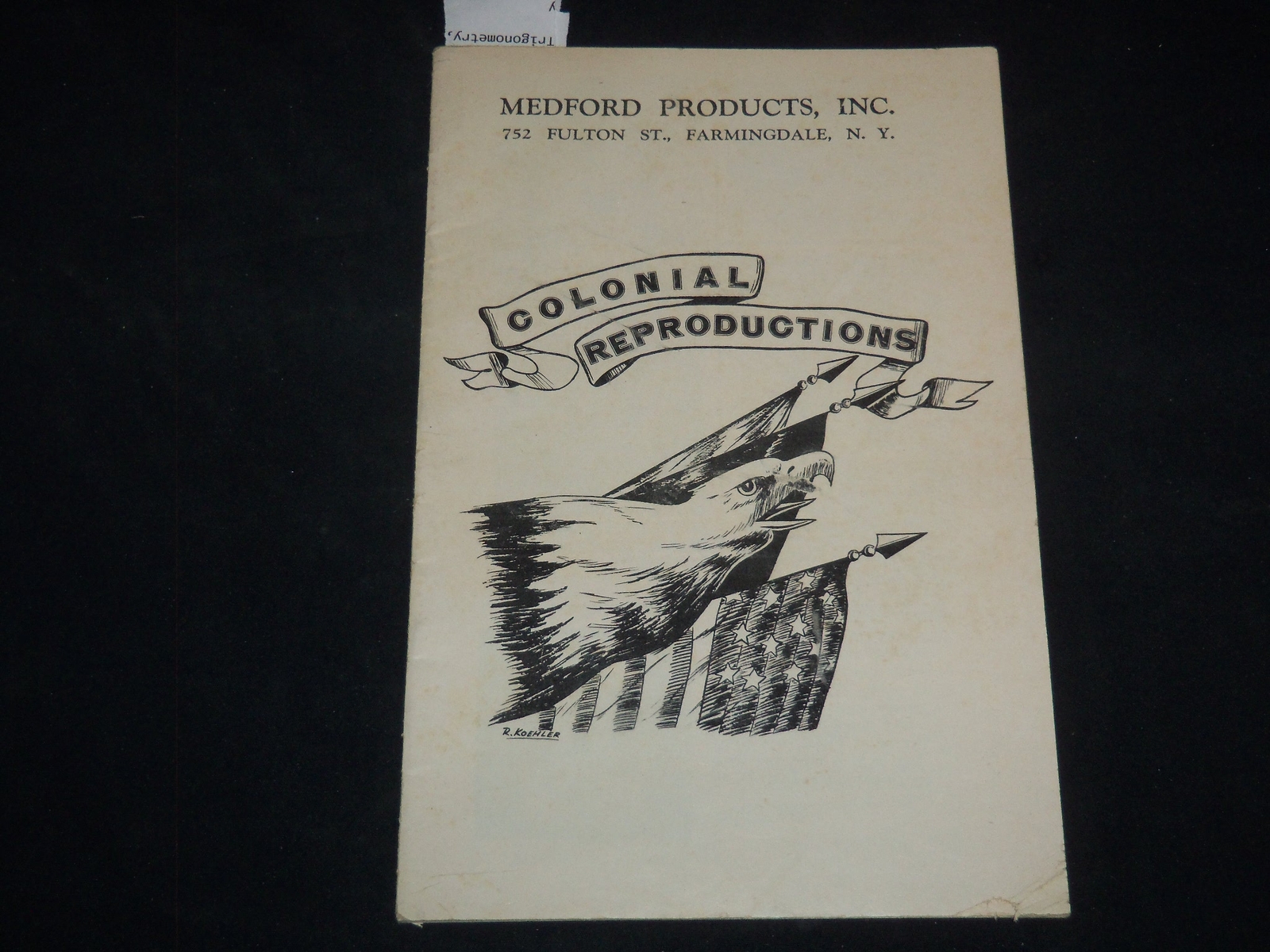 1960'S MEDFORD PRODUCTS INC. CATALOG - FARMINGDALE NEW YORK - J 9133