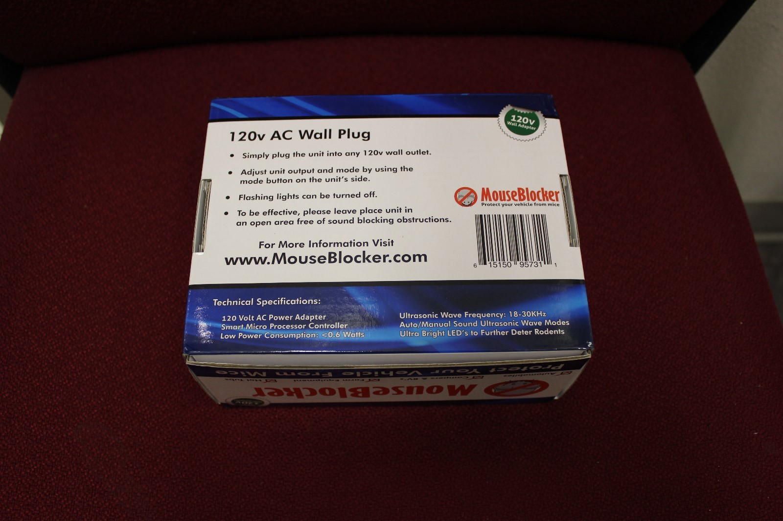 95731 Mouse Blocker Pro 110 power outlet