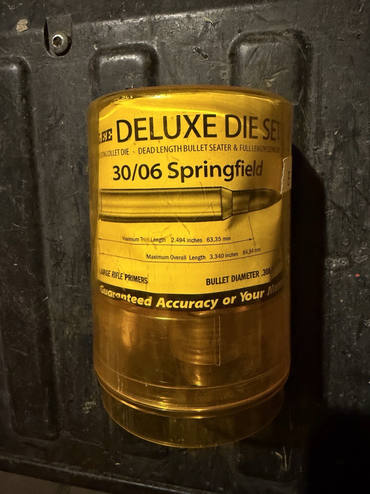 Lee 30-06 Springfield Deluxe Three Die set, Part number 90615.