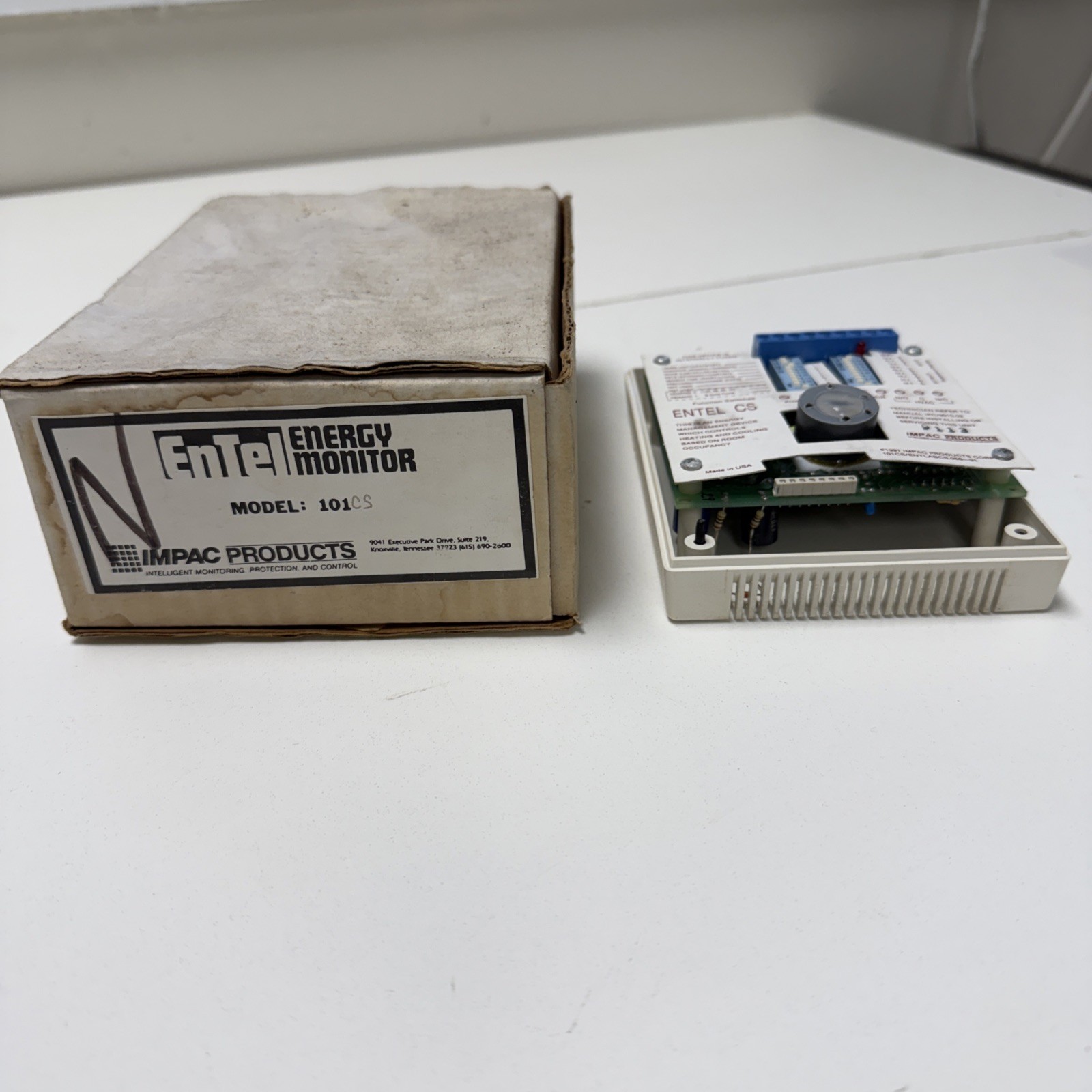 Entel Energy Monitor IMPAC products 101cs entel cs energy managing device