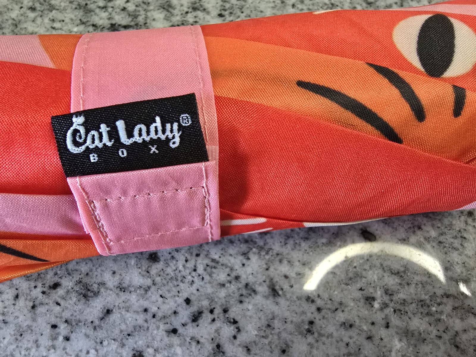 Orange Cat Umbrella by Cat Lady Box - NWT