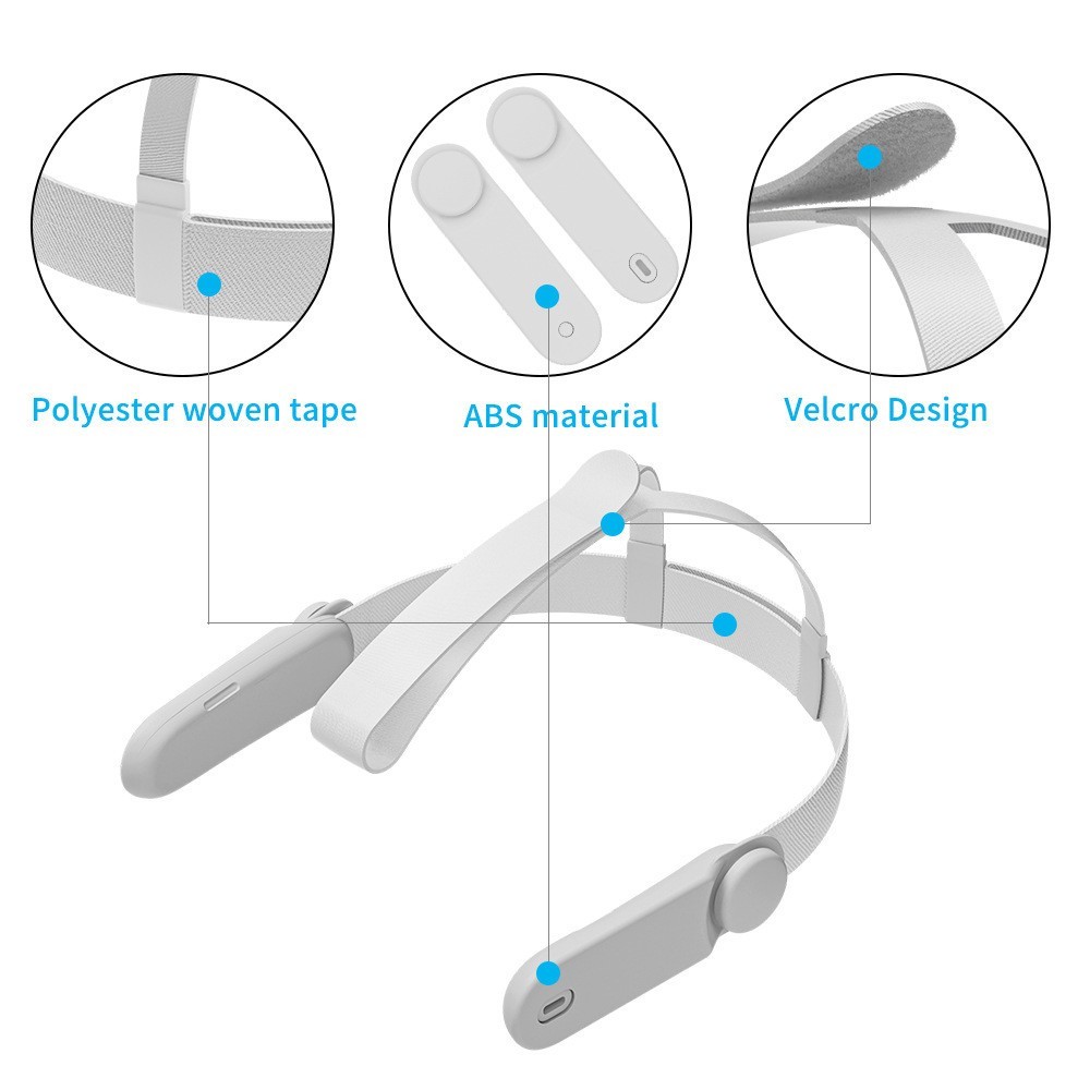 For Meta Quest 2/3/3S Headband Strap Adjustable Replacement Headband Strap