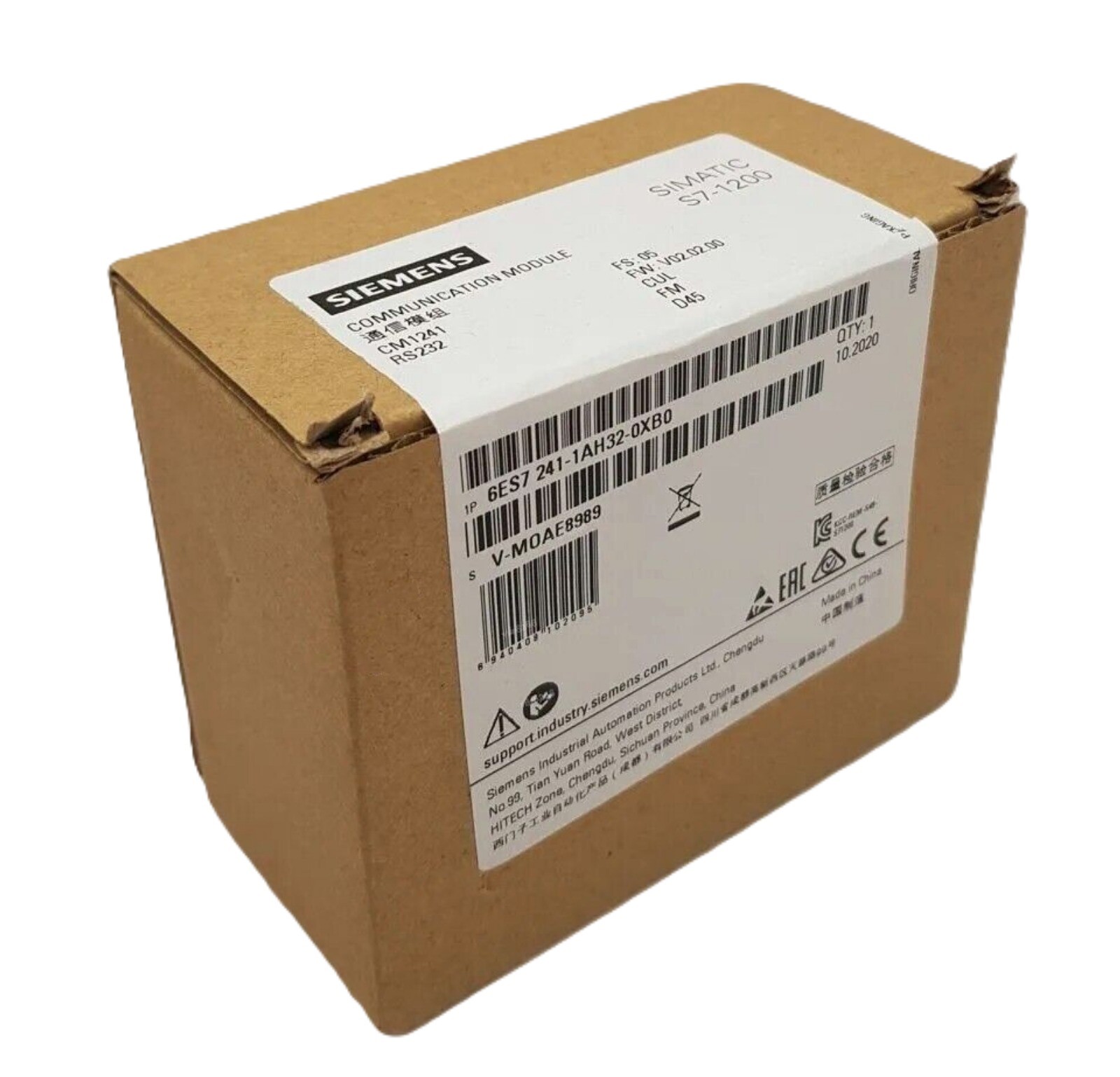 Siemens 6ES7241-1AH32-0XB0 Controller Module New in box
