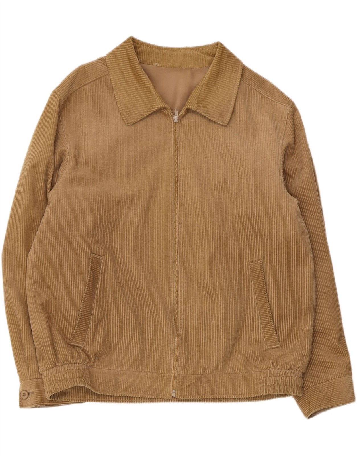 NINO Mens Corduroy Jacket UK 38 Medium Beige Cotton CE30