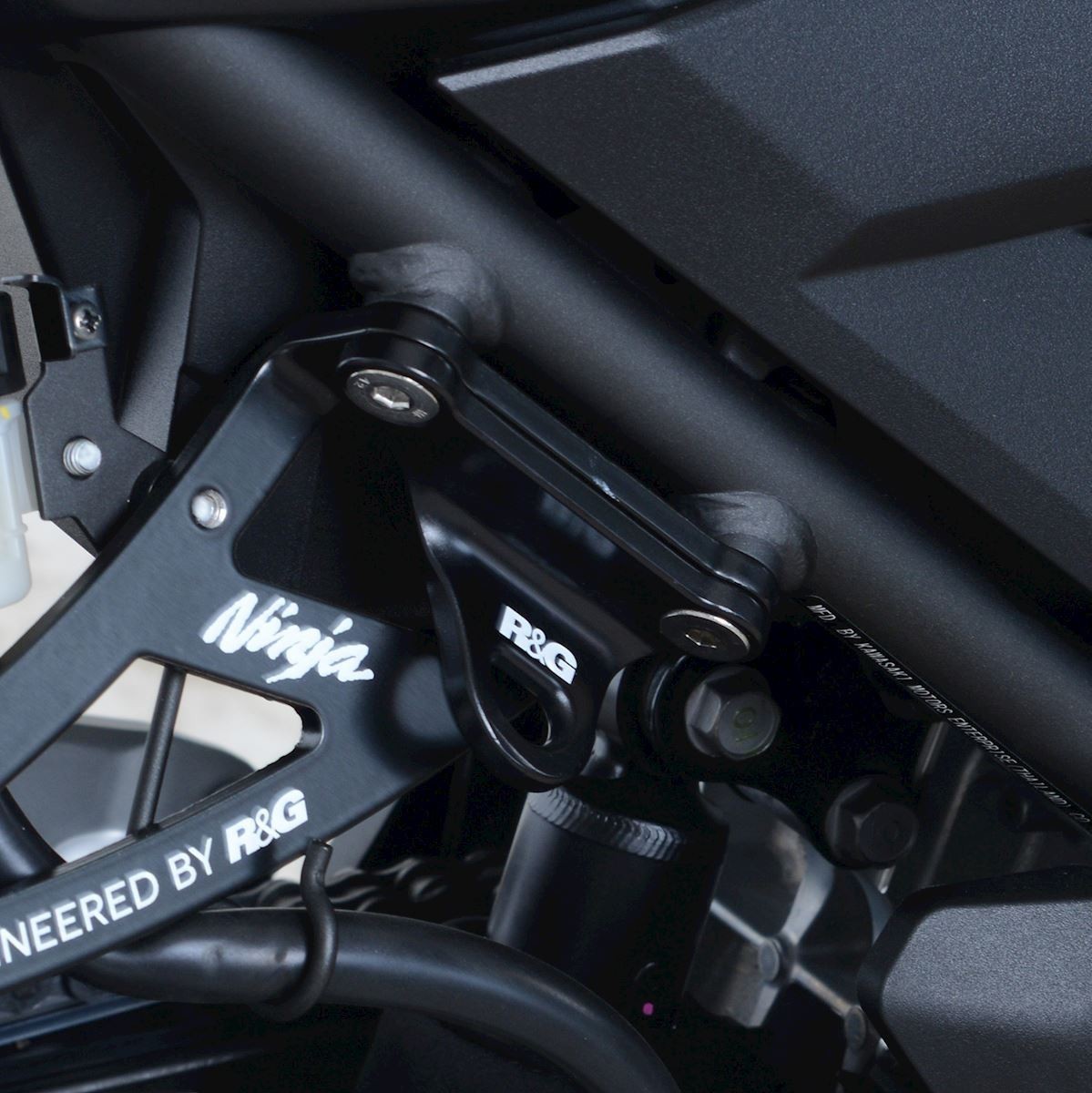 R&G Tie-Down Hooks Gold Kawasaki Ninja 250 2018 - 2020