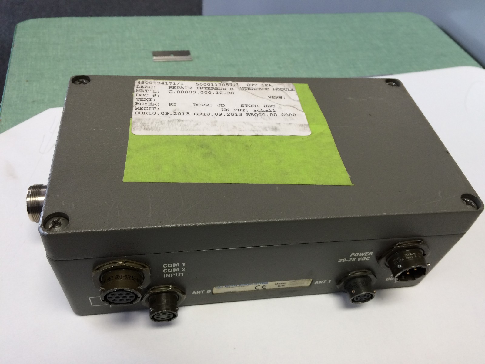 ESCORT MEMORY CM21 K010 CM21 INTERBUS INTERFACE MODULE CONTROLLER,BW