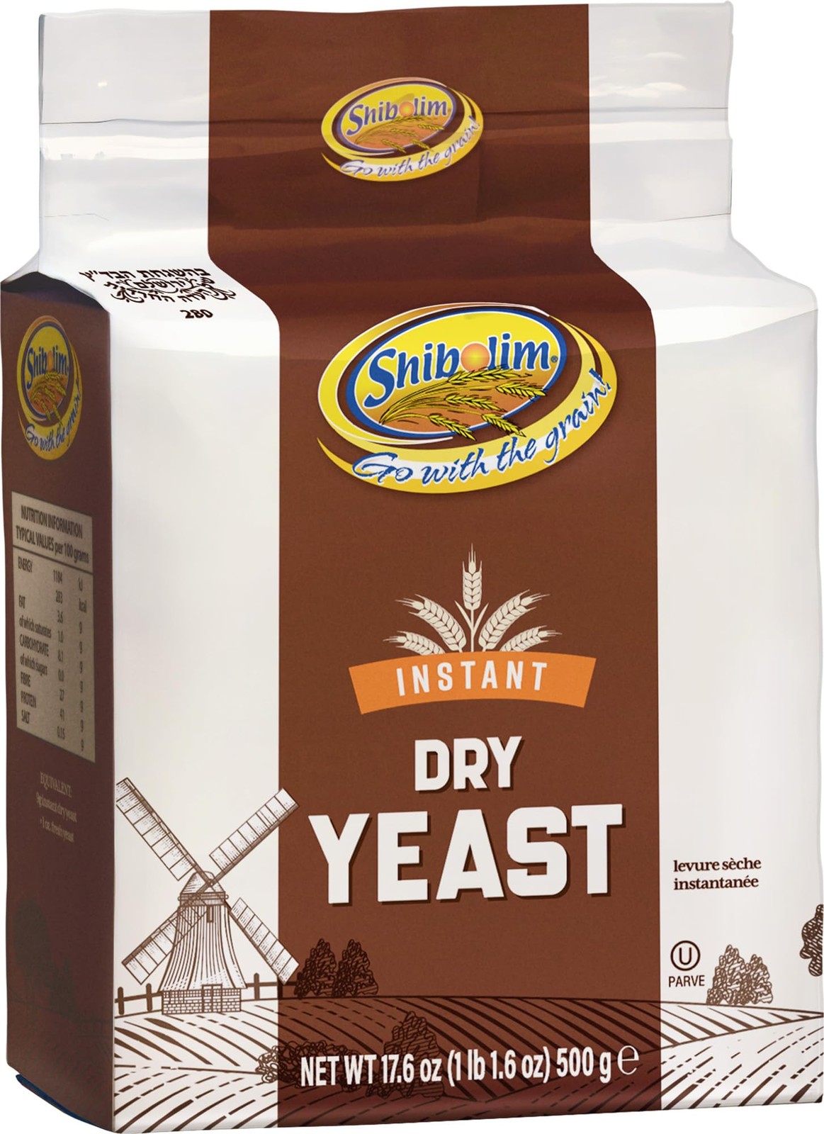 Instant Dry Yeast, 1.1 lb | Fast-Rising Yeast for Rapid Rise | Great for Chal...