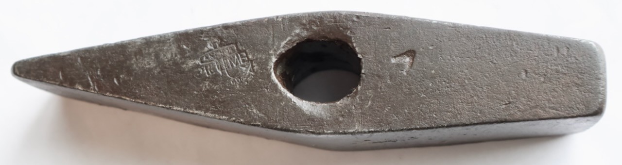 6 Lb 9.8 Oz Plumb ANCHOR Logo Straight Peen Hammer Head / Stone Mason / MT Tools