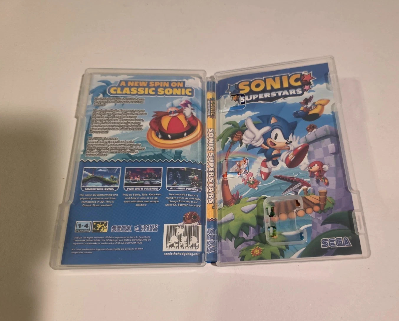Sonic Superstars (Nintendo Switch, 2023) ☆ CASE ☆ No Game ☆ CASE ONLY