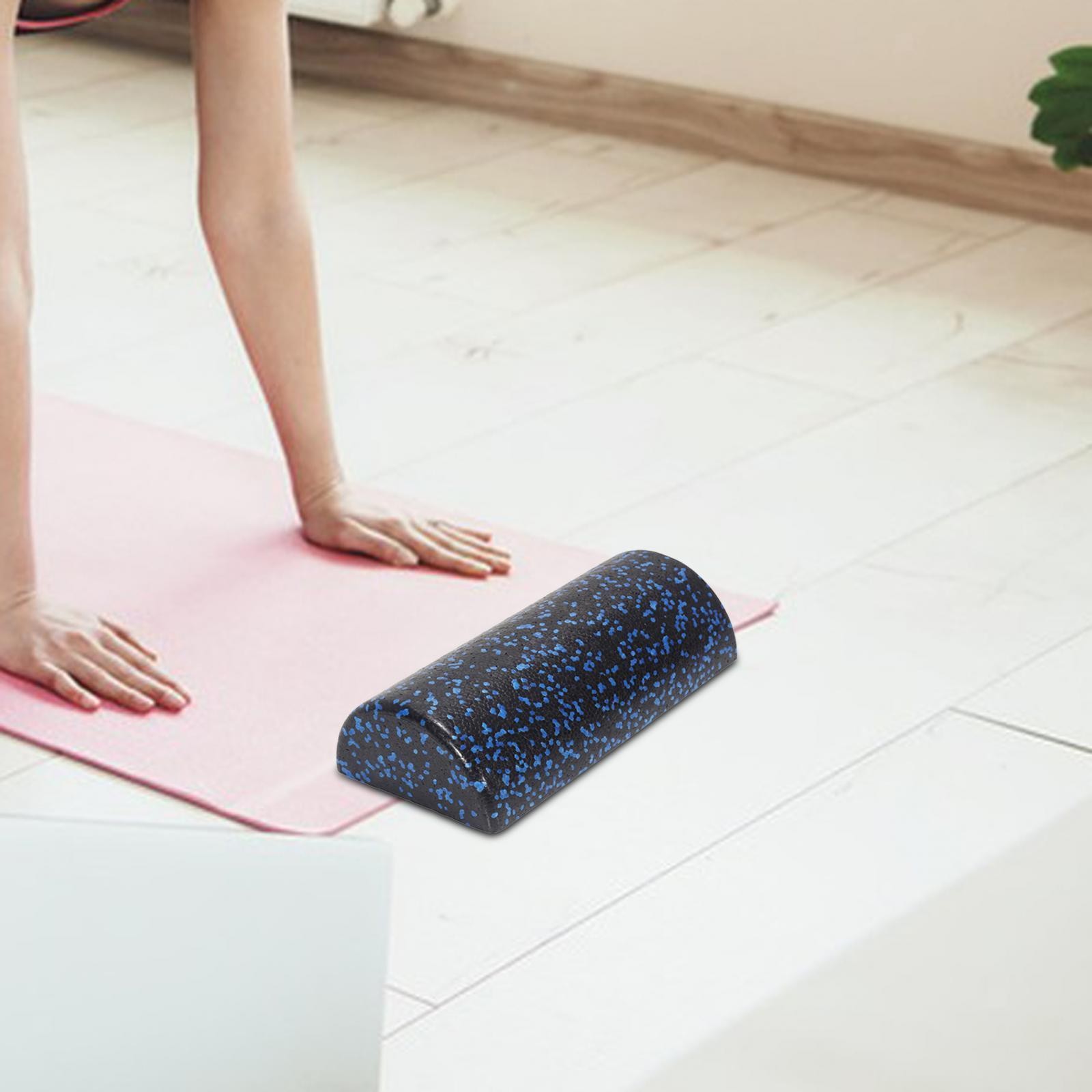 Half Round Foam Roller High Density Yoga Blocks Muscle Roller Balance Training