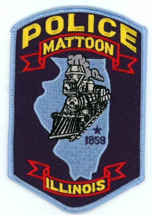 ILLINOIS IL MATTOON POLICE NICE SHOULDER PATCH SHERIFF TRAIN