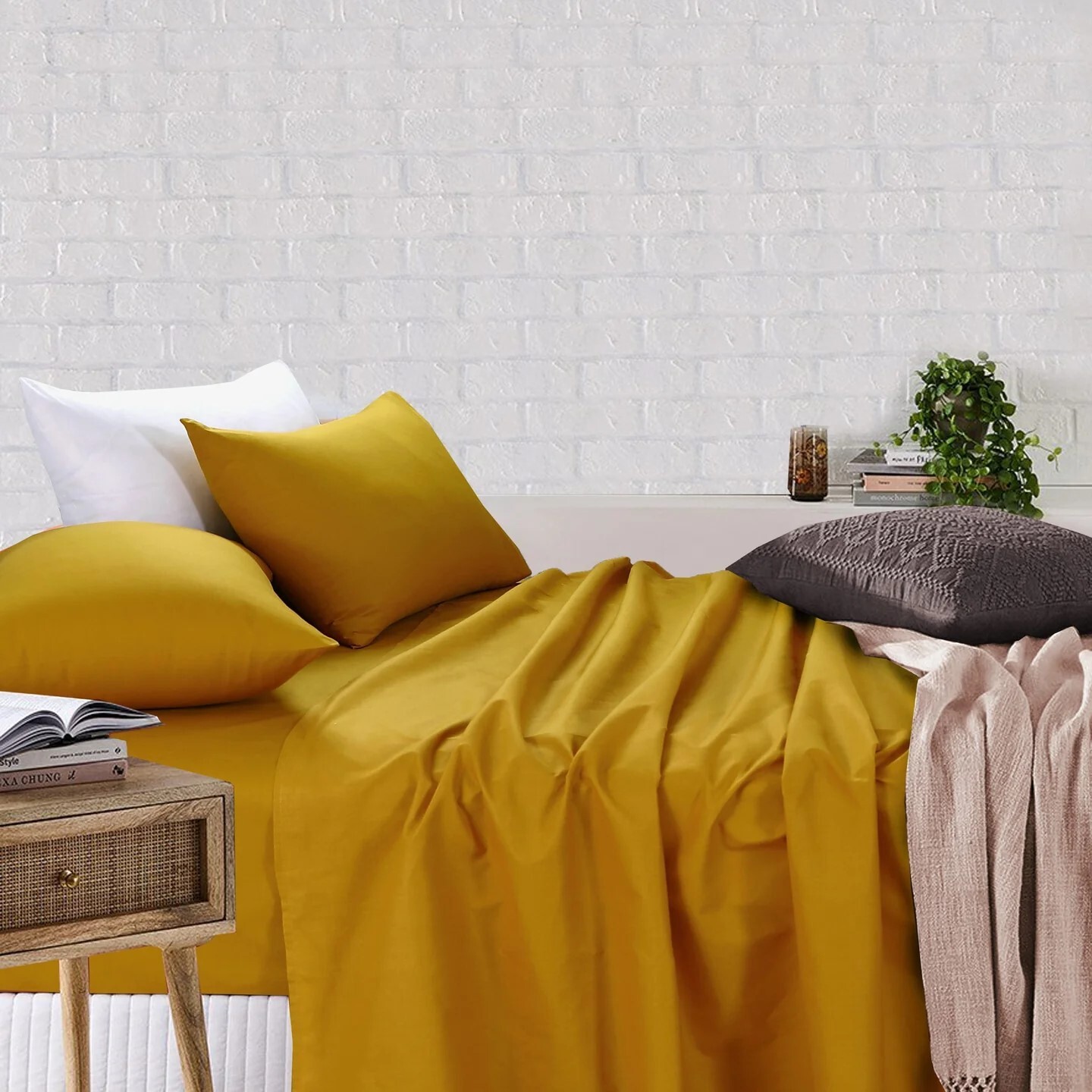 2025 NEW 100% Cotton Sheet Set Ultra SOFT Bed Sheets with Pillow Covers