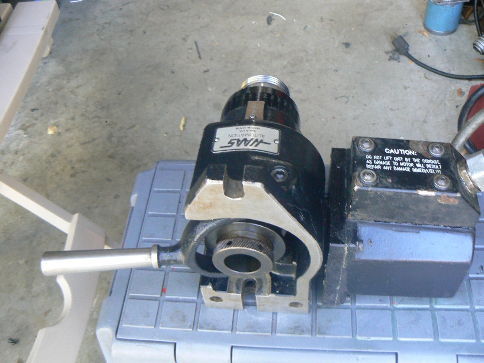 Haas HA5C Programmable Indexer 5C Manual Collet Closer, Controller 7 Pin Motor