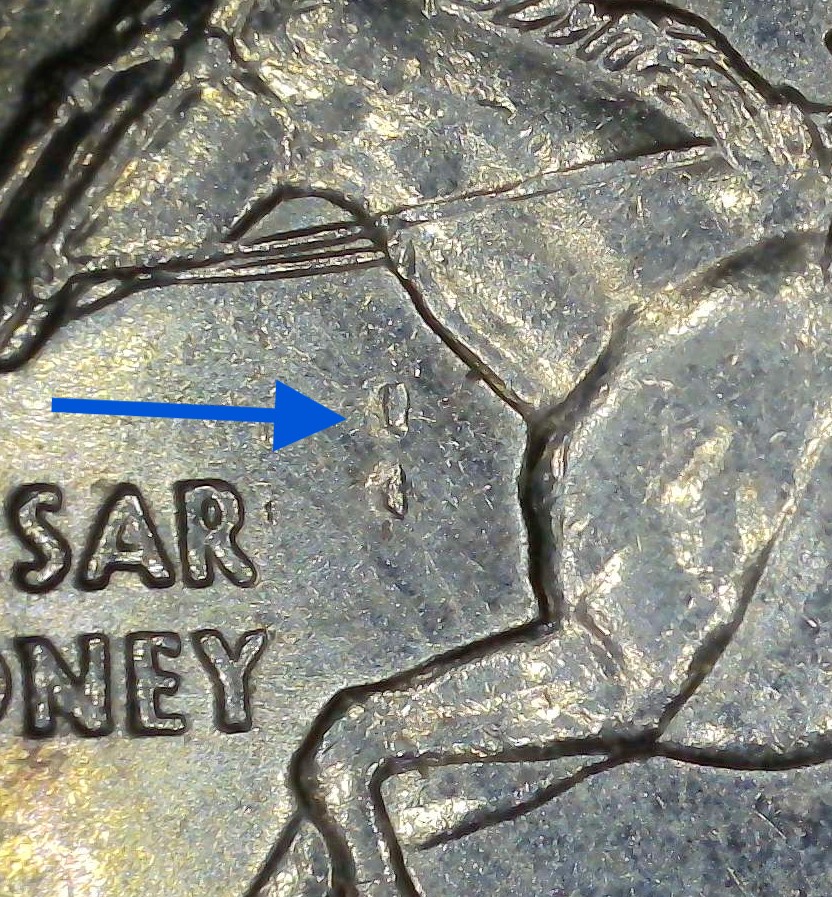 1999 Delaware State Quarter Sweating Horse Error