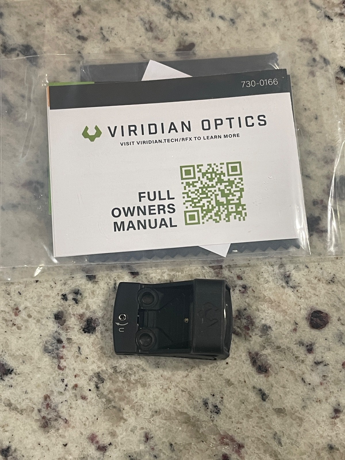 Viridian 981-0054 RFX11 3 MOA Green Dot Reflex Sight Black Shield RMSc Footprint