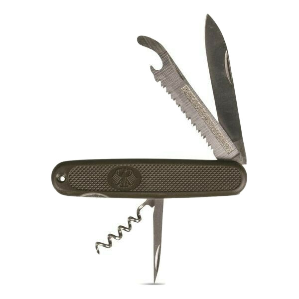 German Military Style pocket folding knife Bundeswehr Bund Survival Camp Fishing