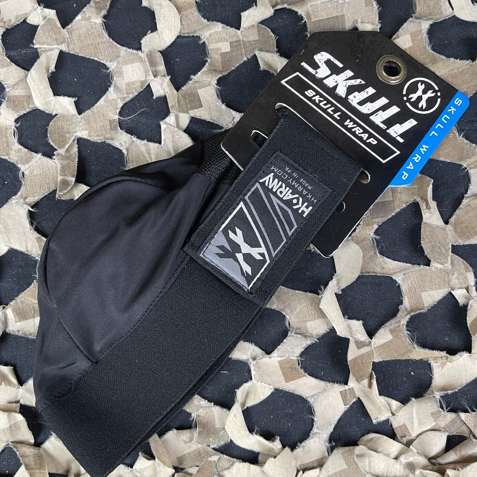 NEW HK Army Skull Wrap - Black/Black