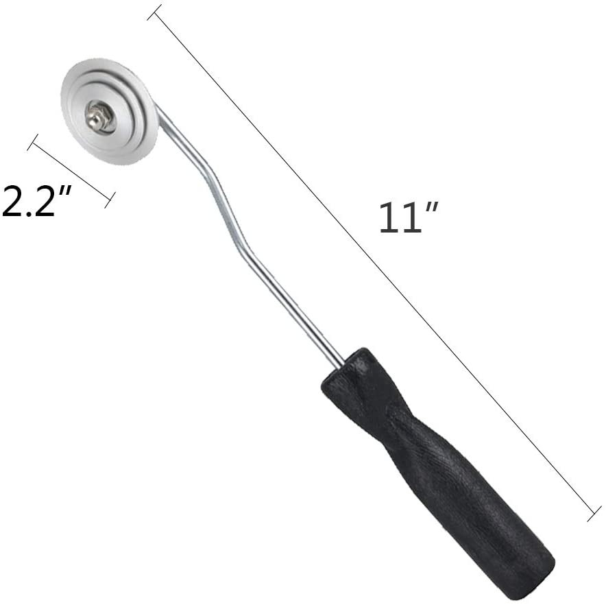 Fiberglass Roller Tools Kit, 3Pcs Fiberglass Resin Laminating Bubble R