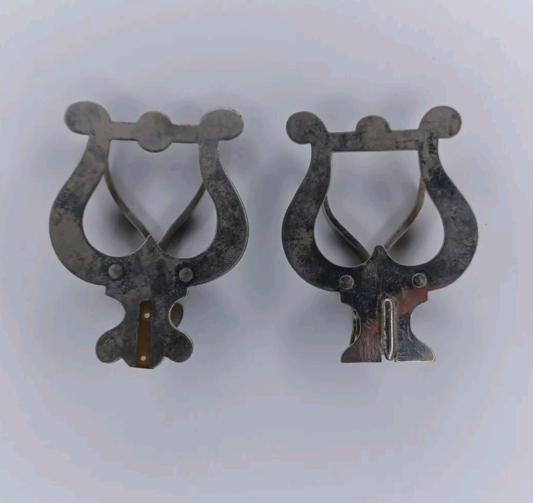 Music Lyre Parts Lot Of 2 Lyres