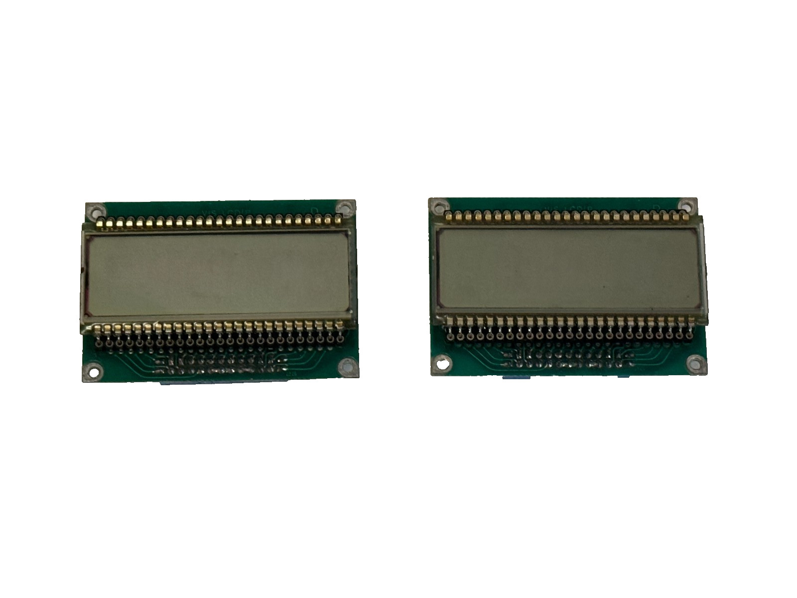 LOT OF 2 USED VIS-LCD/B Circuit Board