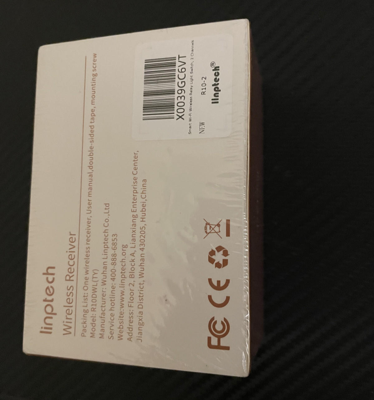 New Small Wi-Fi, Wireless Receiver by Linptech Model R10DWL(ty)