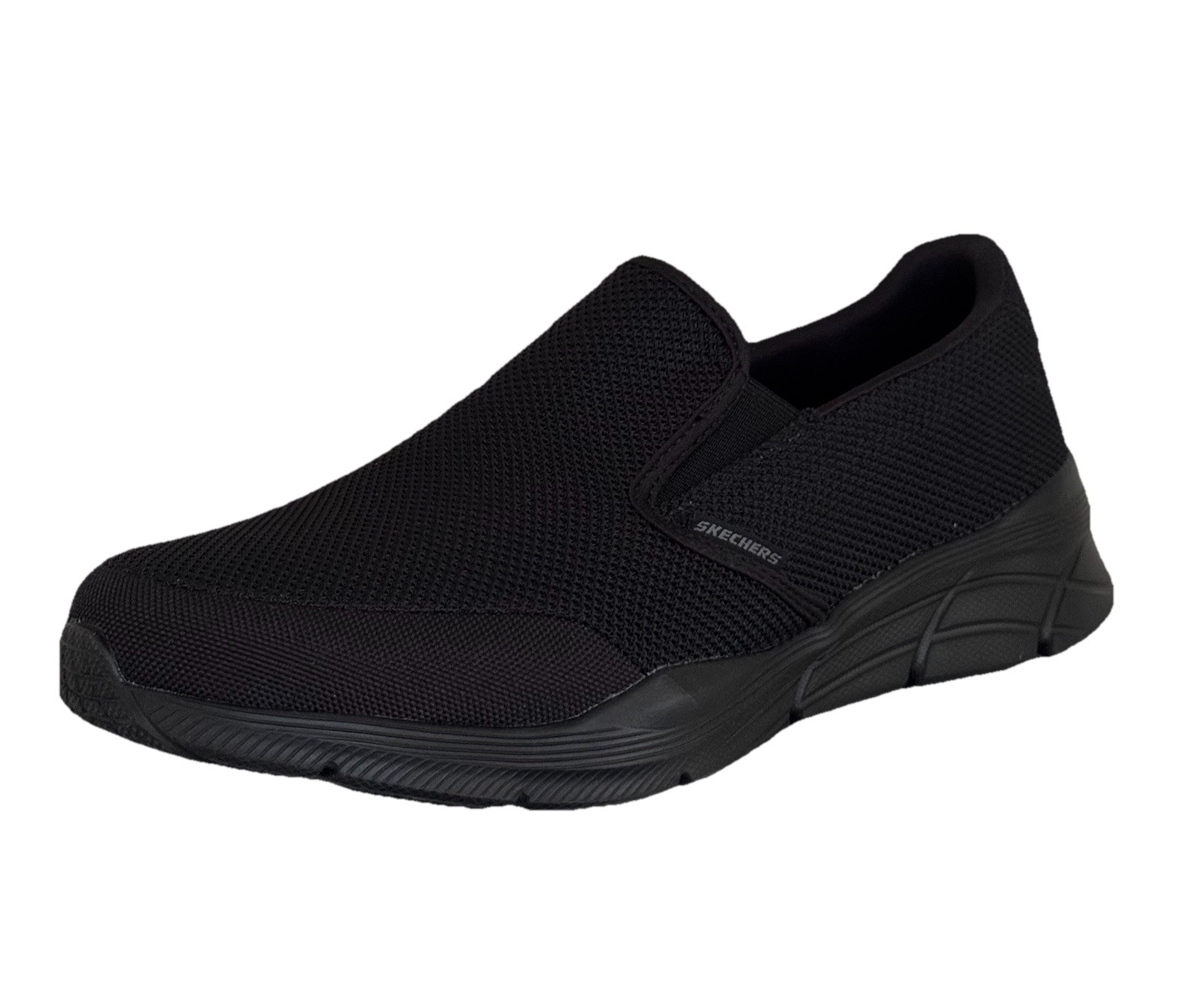 Mens Skechers Equalizer 5.0 Persistable Slip-On Walking Shoes Black 16929