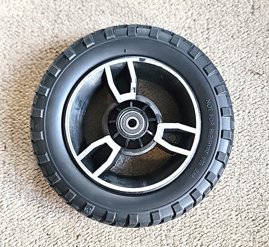 2 X 8 Front Wheel for 3-Wheeler Mobility Scooter Pride Revo 2.0