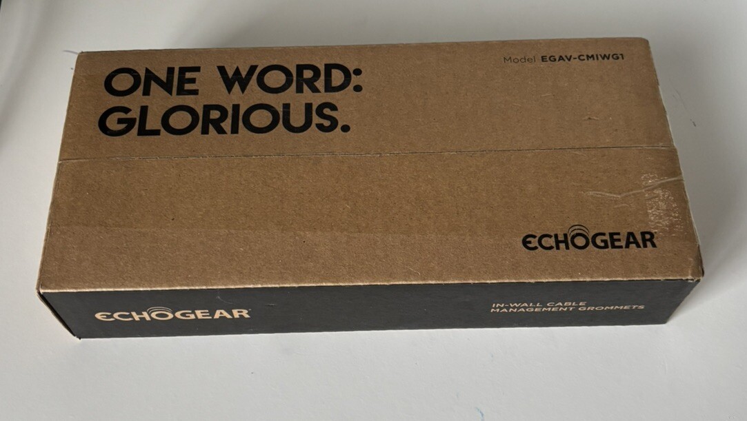 TV Cord Hider Echogear In Wall Cable  #EGAV-CMIWG1 - Factory Sealed NEW