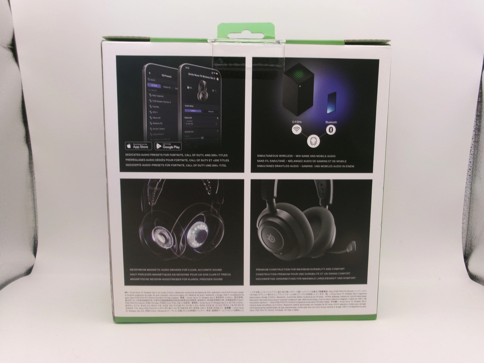 SteelSeries Arctis Nova 7 Gen 2 Wireless Headset Black