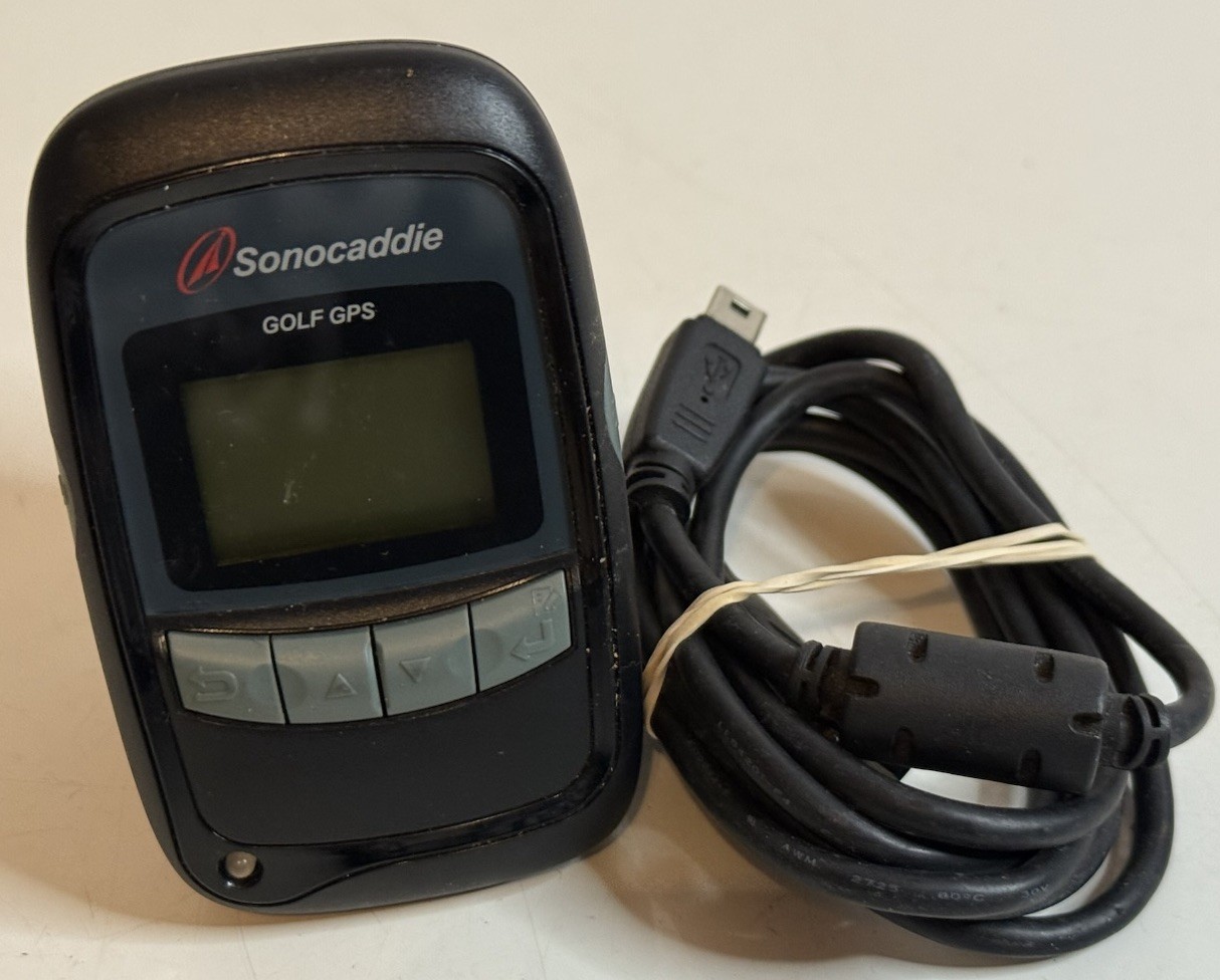 Sonocaddie Golf GPS V100 Series Sonostar w/Charging Cables