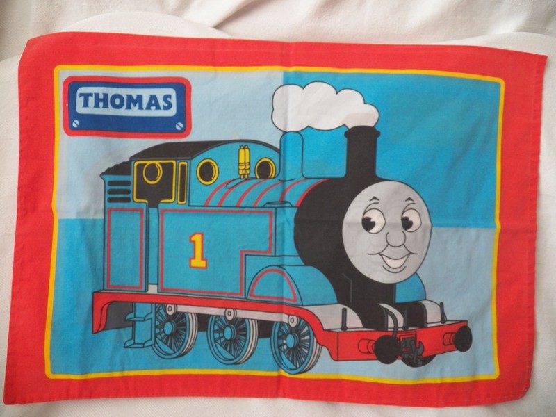 Thomas The Train Pillowcase double sided Percy on reverse 29X20 Vtg 2006 Gullane