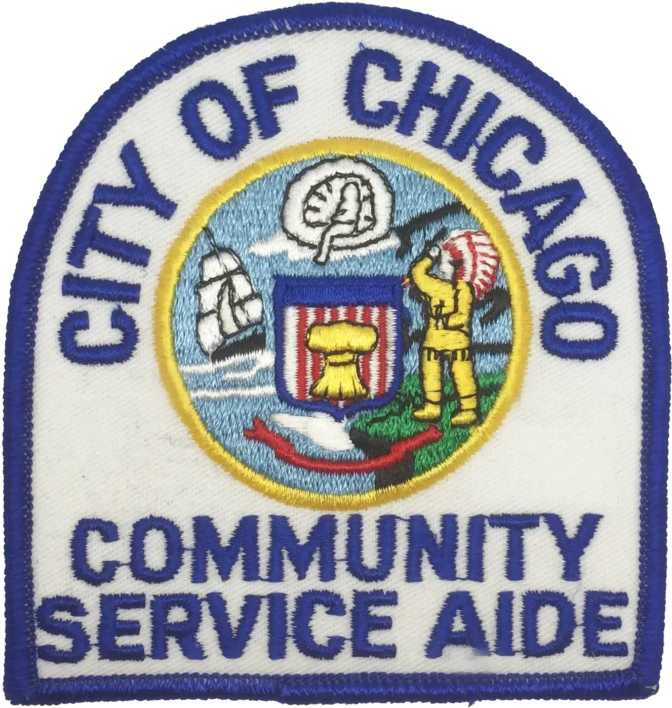CITY OF CHICAGO SHOULDER PATCH: Community Service Aide