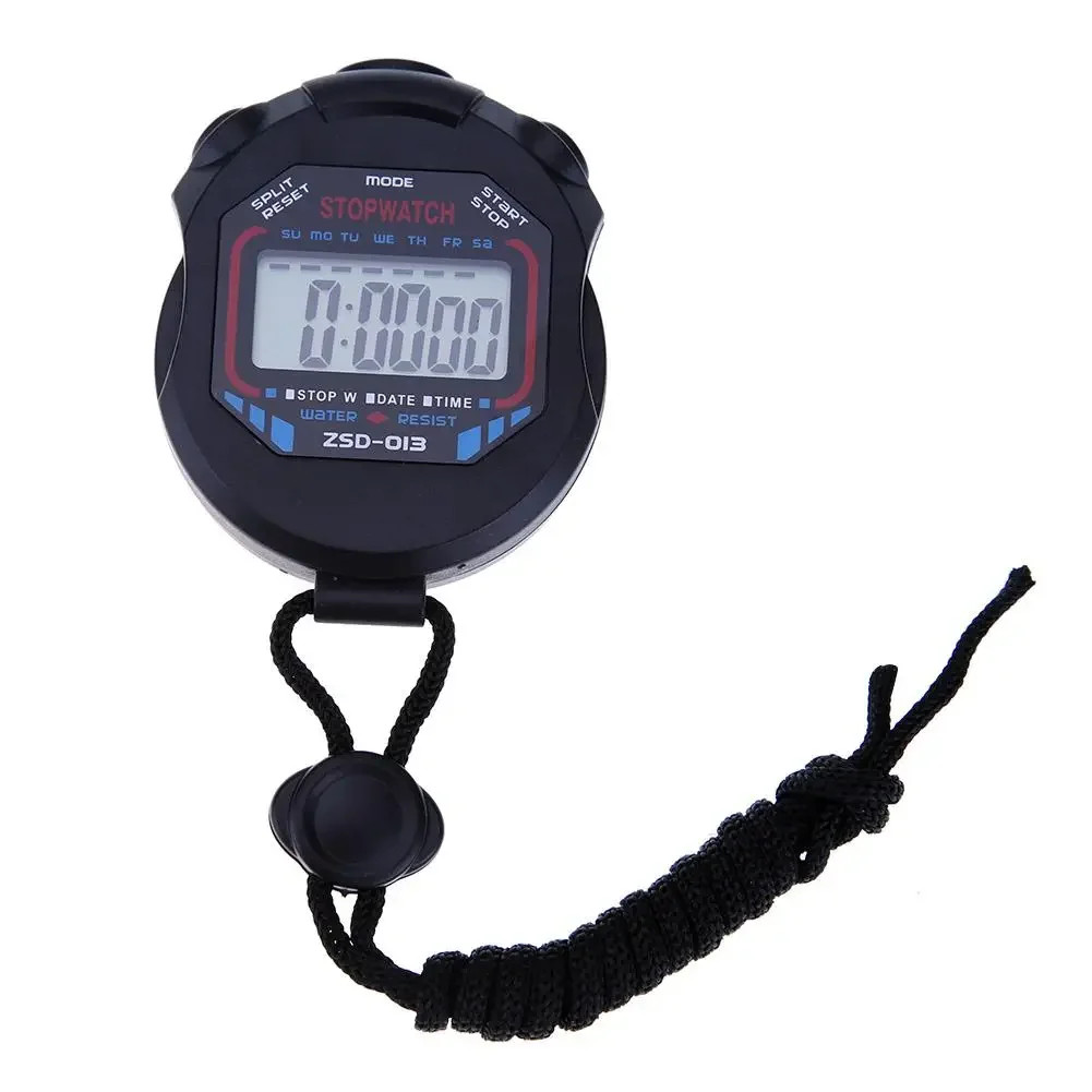 Professional Handheld Digital Stopwatch Timer Outdoor Sports Training Timer Chro