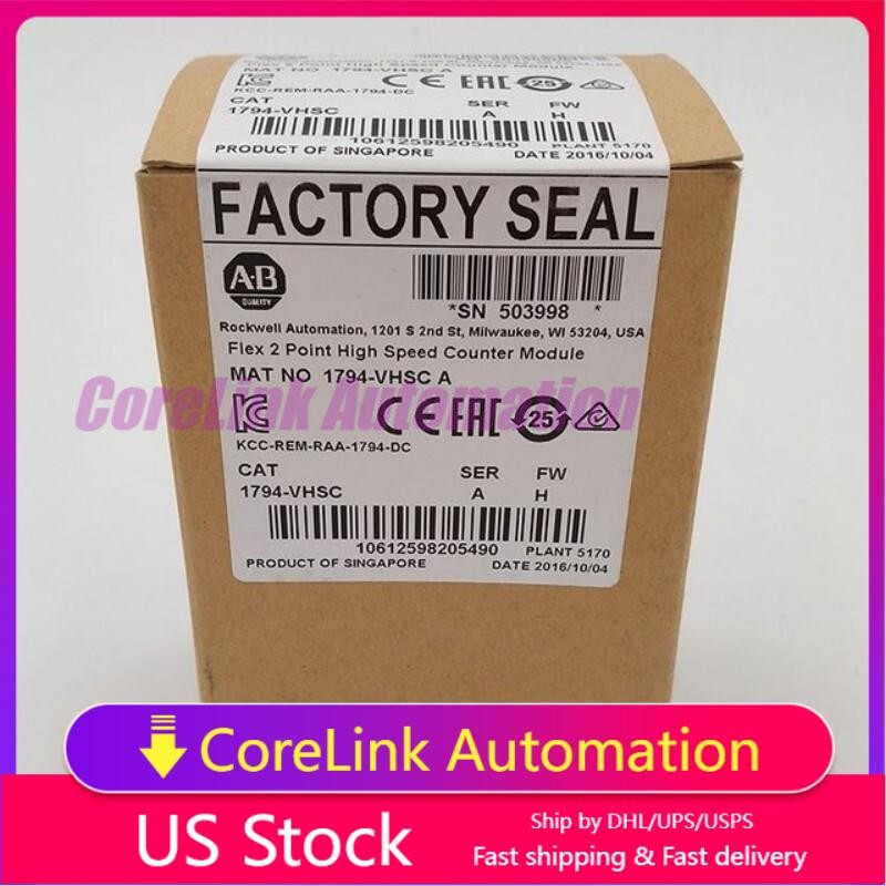New AB 1794-VHSC Flex I/O Very High Speed Counter module 1794VHSC